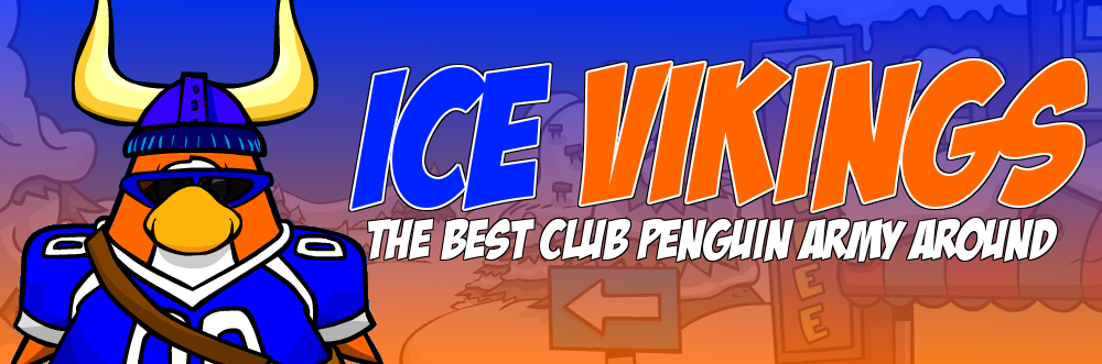 The Ice Vikings of Club Penguin